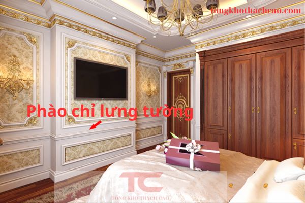 các loại phào chỉ lưng tường phổ biến